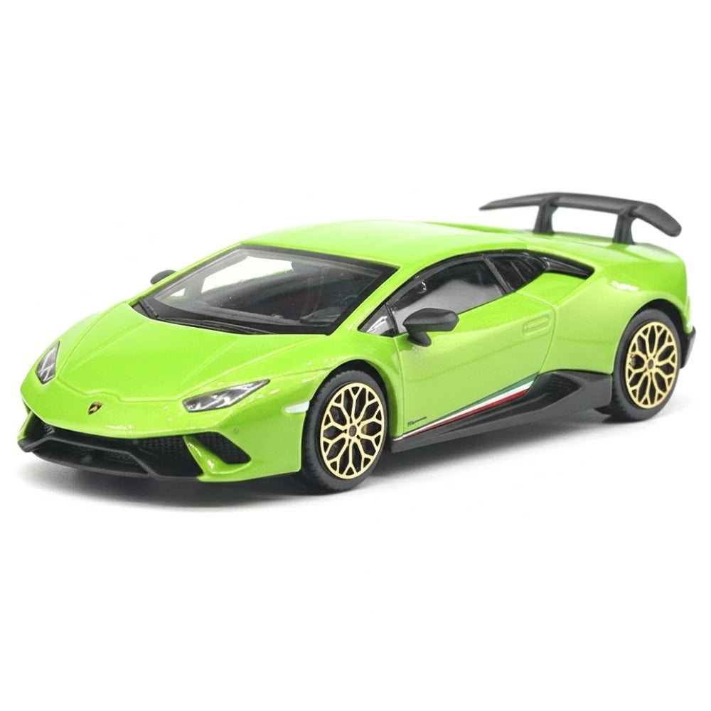 [TOY] 1:36 Lamborghini 2017 Huracan LP640-4 Performante Green Model Car Die-Cast