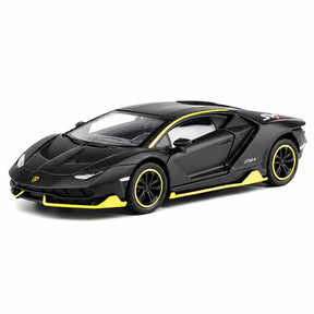 [TOY] 1:36 Lamborghini 2018 Aventador LP780-4 SVJ Black Model Car Die-Cast