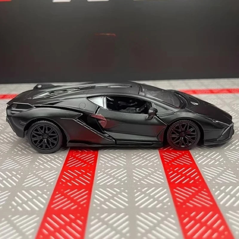 [TOY] 1:36 Lamborghini 2020 Sian FKP 37 Black Model Car Die-Cast