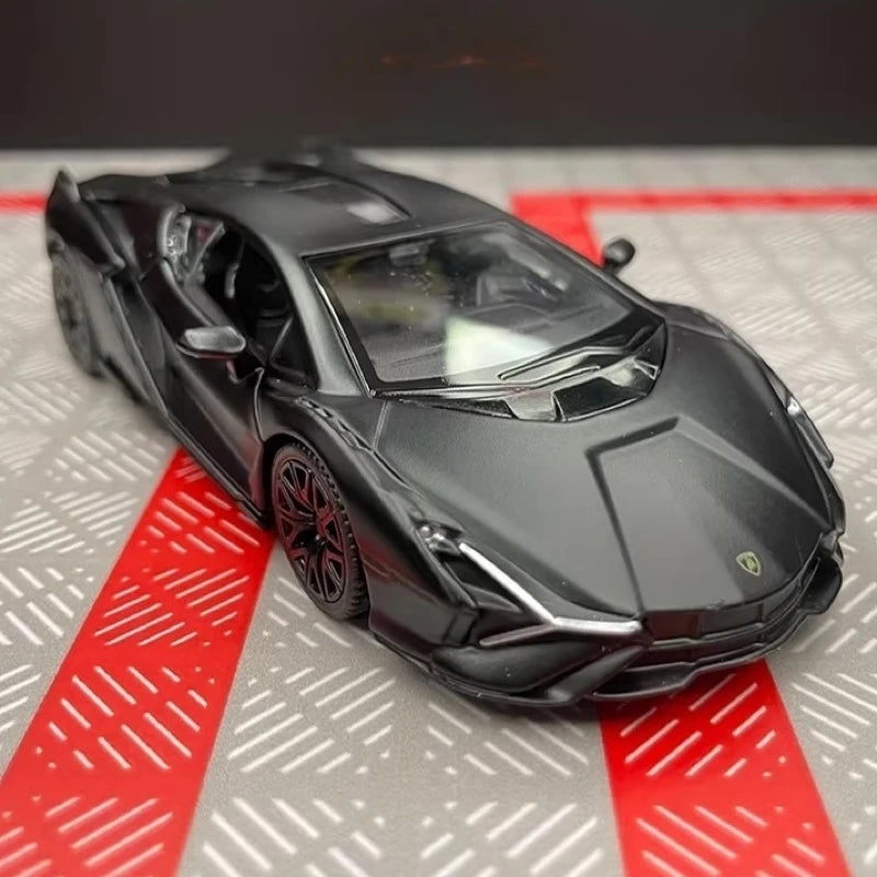 [TOY] 1:36 Lamborghini 2020 Sian FKP 37 Black Model Car Die-Cast