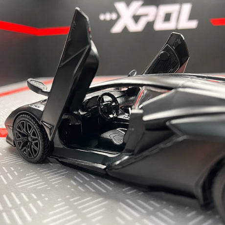 [TOY] 1:36 Lamborghini 2020 Sian FKP 37 Black Model Car Die-Cast