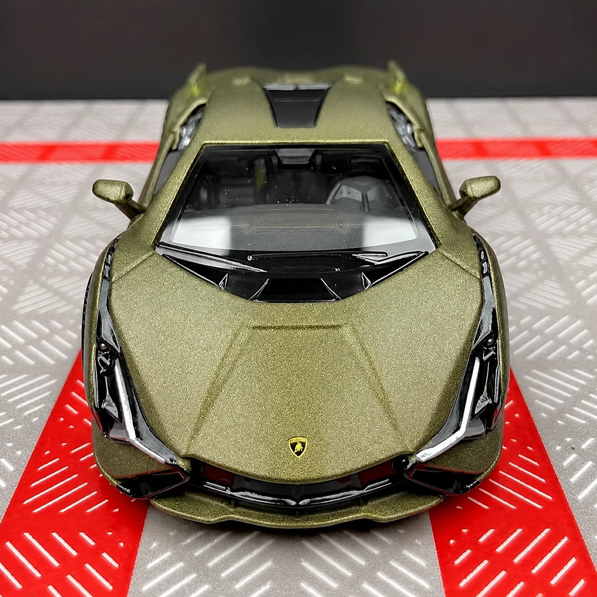 [TOY] 1:36 Lamborghini 2020 Sian FKP 37 Gray Model Car Die-Cast