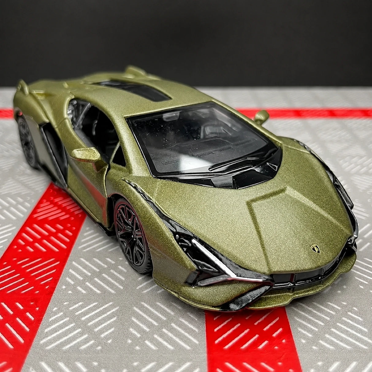 [TOY] 1:36 Lamborghini 2020 Sian FKP 37 Gray Model Car Die-Cast