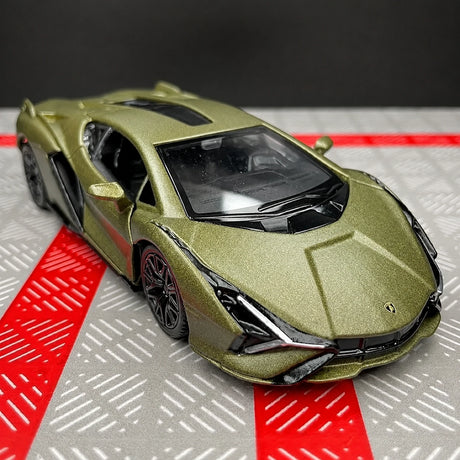 [TOY] 1:36 Lamborghini 2020 Sian FKP 37 Gray Model Car Die-Cast