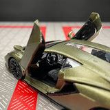 [TOY] 1:36 Lamborghini 2020 Sian FKP 37 Gray Model Car Die-Cast