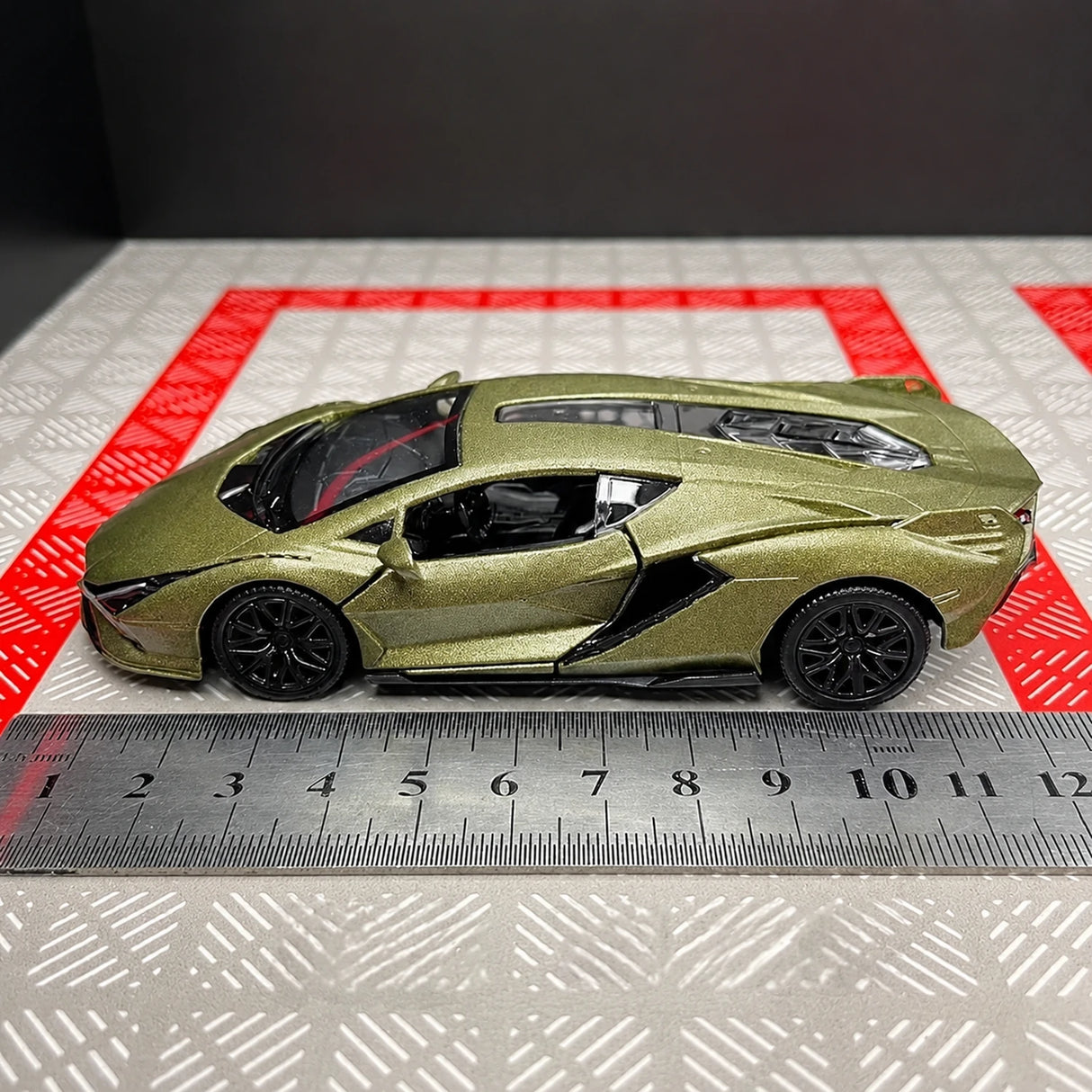 [TOY] 1:36 Lamborghini 2020 Sian FKP 37 Gray Model Car Die-Cast