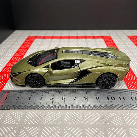 [TOY] 1:36 Lamborghini 2020 Sian FKP 37 Gray Model Car Die-Cast