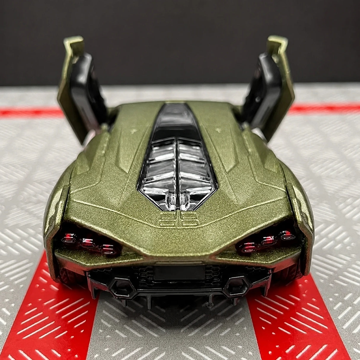 [TOY] 1:36 Lamborghini 2020 Sian FKP 37 Gray Model Car Die-Cast