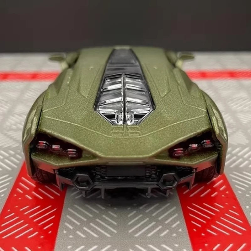 [TOY] 1:36 Lamborghini 2020 Sian FKP 37 Gray Model Car Die-Cast