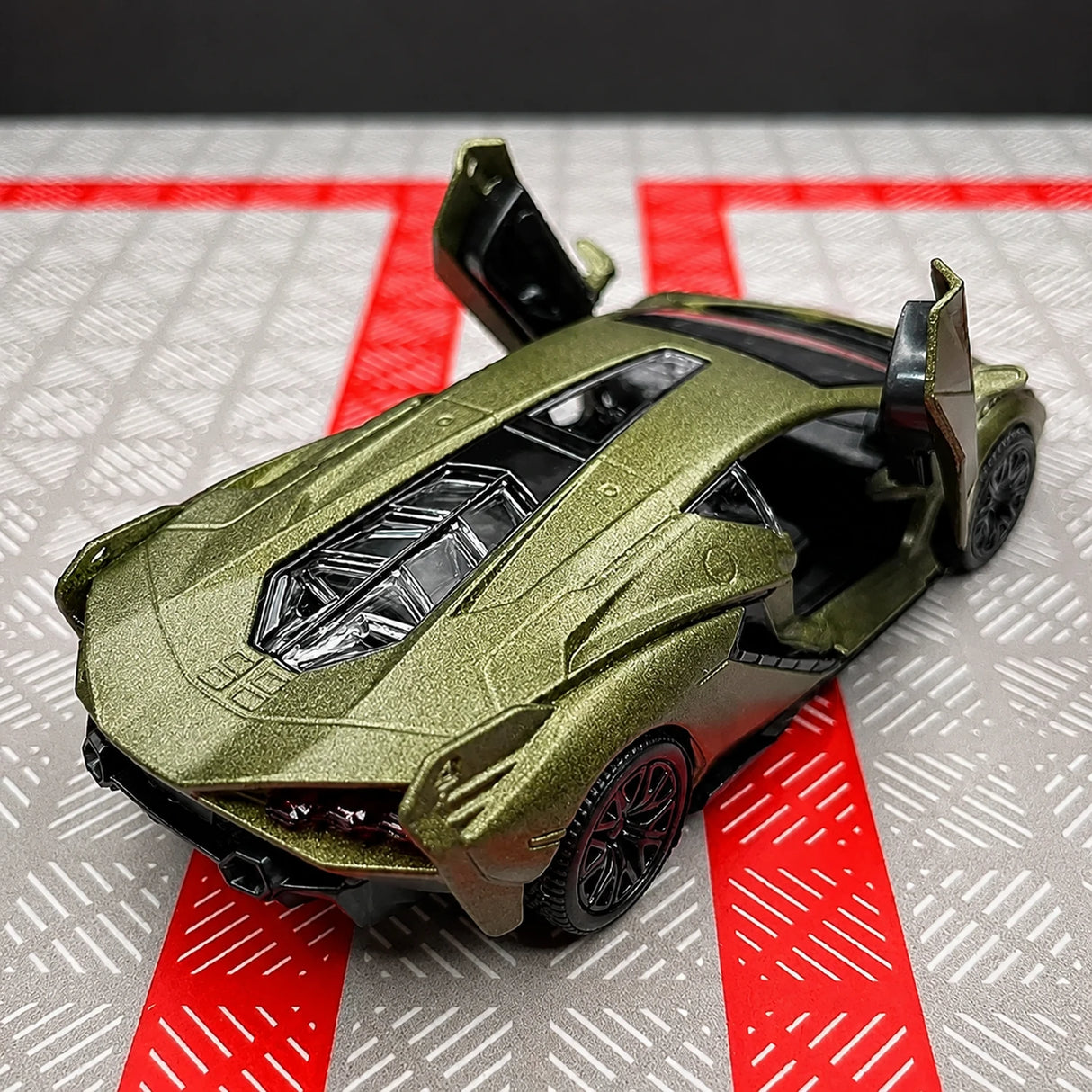 [TOY] 1:36 Lamborghini 2020 Sian FKP 37 Gray Model Car Die-Cast