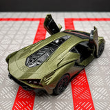 [TOY] 1:36 Lamborghini 2020 Sian FKP 37 Gray Model Car Die-Cast
