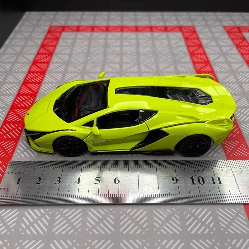 [TOY] 1:36 Lamborghini 2020 Sian FKP 37 Green Model Car Die-Cast
