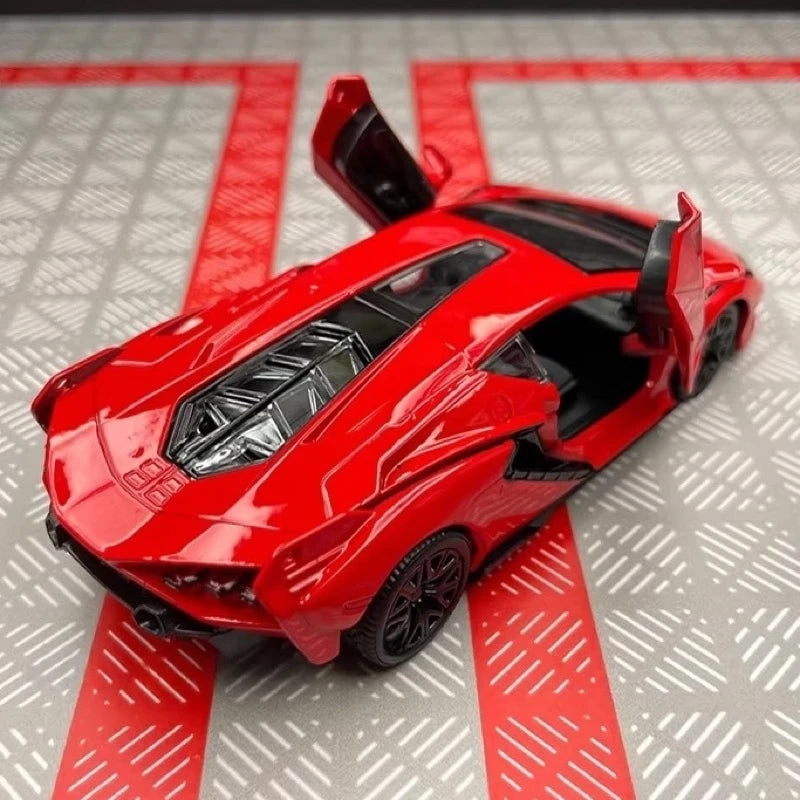 [TOY] 1:36 Lamborghini 2020 Sian FKP 37 Red Model Car Die-Cast
