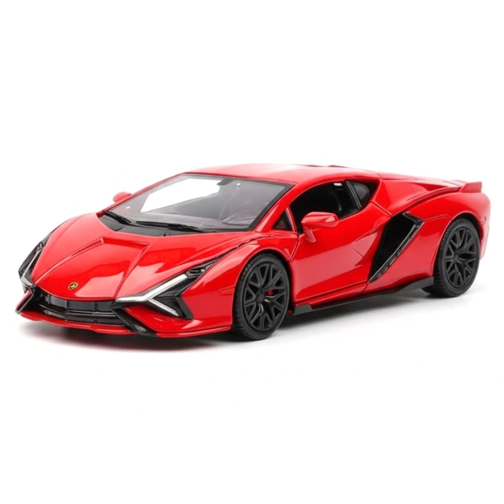 [TOY] 1:36 Lamborghini 2020 Sian FKP 37 Red Model Car Die-Cast