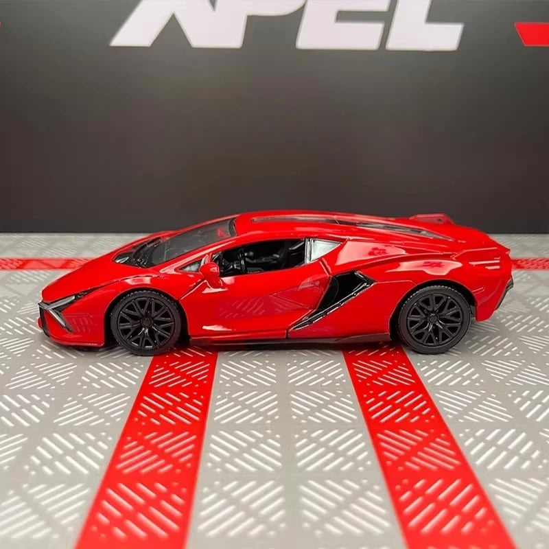 [TOY] 1:36 Lamborghini 2020 Sian FKP 37 Red Model Car Die-Cast