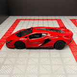 Lamborghini 2020 Sian FKP 37 Red 1:36 – Diecast Display Model Die-Cast