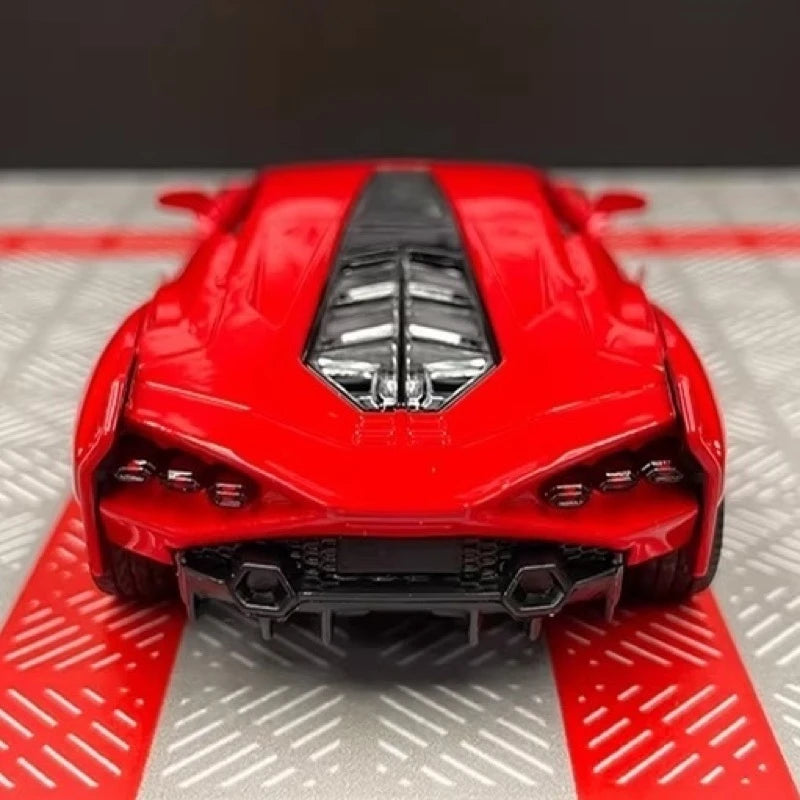 [TOY] 1:36 Lamborghini 2020 Sian FKP 37 Red Model Car Die-Cast