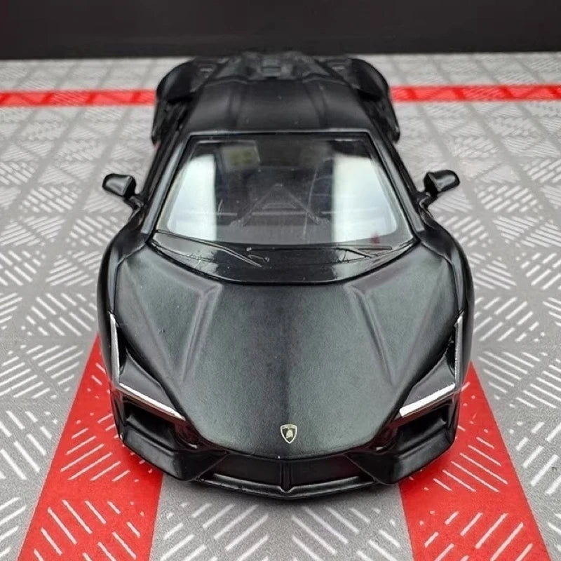 [TOY] 1:36 Lamborghini 2023 Revuelto Black Model Car Die-Cast