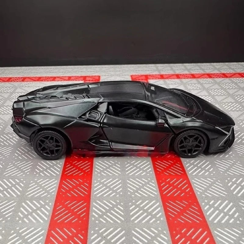 [TOY] 1:36 Lamborghini 2023 Revuelto Black Model Car Die-Cast