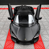 Lamborghini 2023 Revuelto Black 1:36 – Diecast Display Model Die-Cast