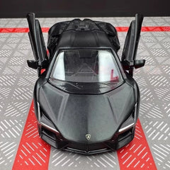 [TOY] 1:36 Lamborghini 2023 Revuelto Black Model Car Die-Cast