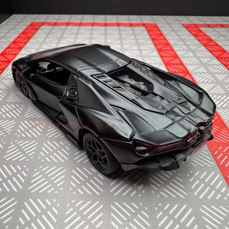 [TOY] 1:36 Lamborghini 2023 Revuelto Black Model Car Die-Cast