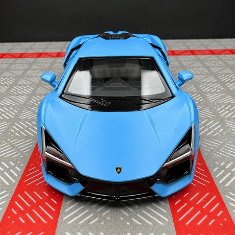 Lamborghini 2023 Revuelto أزرق 1:36 – نموذج عرض معدني مصبوب