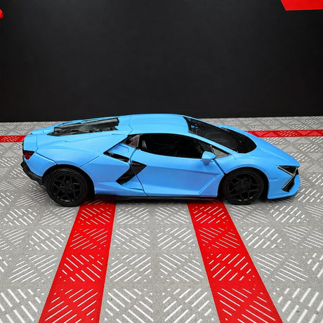 Lamborghini 2023 Revuelto أزرق 1:36 – نموذج عرض معدني مصبوب