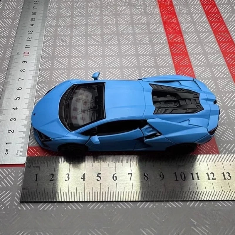 [TOY] 1:36 Lamborghini 2023 Revuelto Blue Model Car Die-Cast