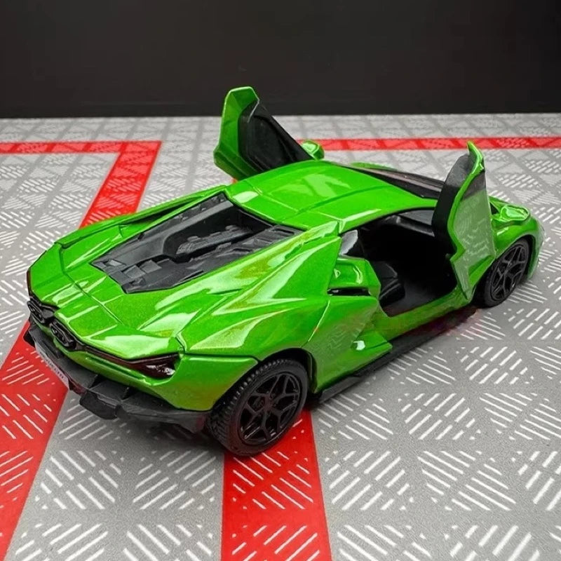 [TOY] 1:36 Lamborghini 2023 Revuelto Green Model Car Die-Cast