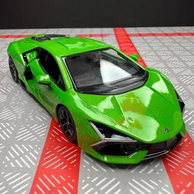 [TOY] 1:36 Lamborghini 2023 Revuelto Green Model Car Die-Cast