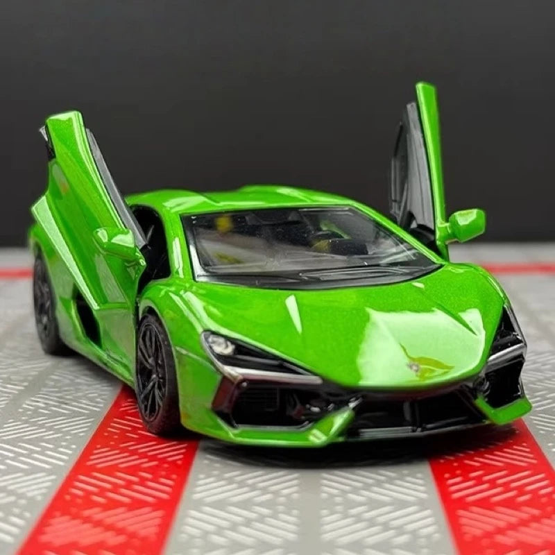 [TOY] 1:36 Lamborghini 2023 Revuelto Green Model Car Die-Cast