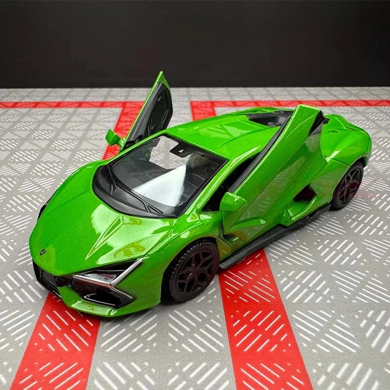 [TOY] 1:36 Lamborghini 2023 Revuelto Green Model Car Die-Cast