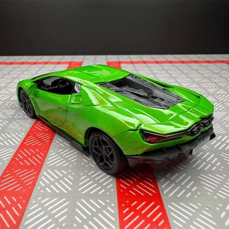 [TOY] 1:36 Lamborghini 2023 Revuelto Green Model Car Die-Cast