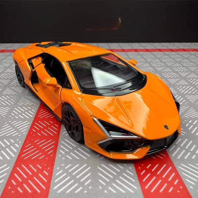[TOY] 1:36 Lamborghini 2023 Revuelto Orange Model Car Die-Cast