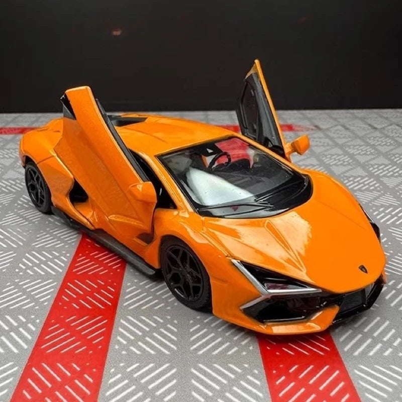 [TOY] 1:36 Lamborghini 2023 Revuelto Orange Model Car Die-Cast
