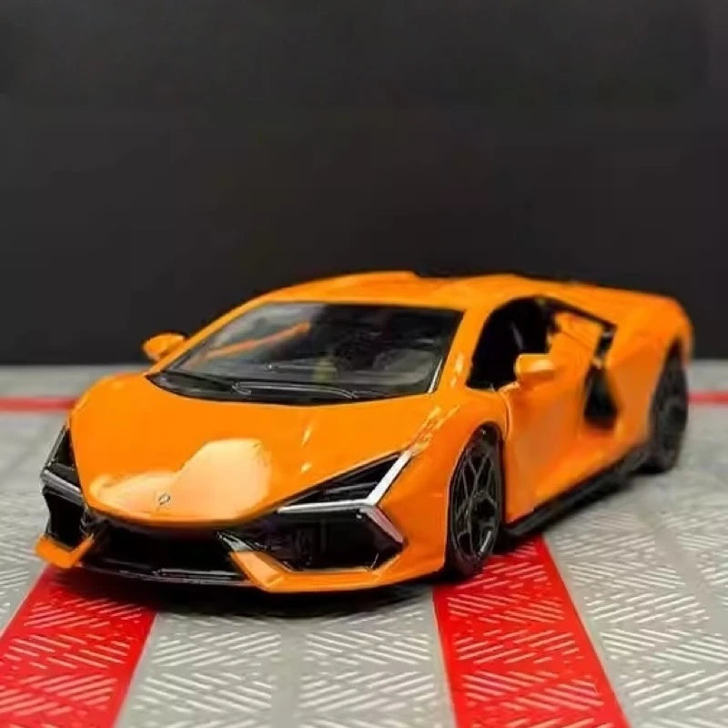[TOY] 1:36 Lamborghini 2023 Revuelto Orange Model Car Die-Cast