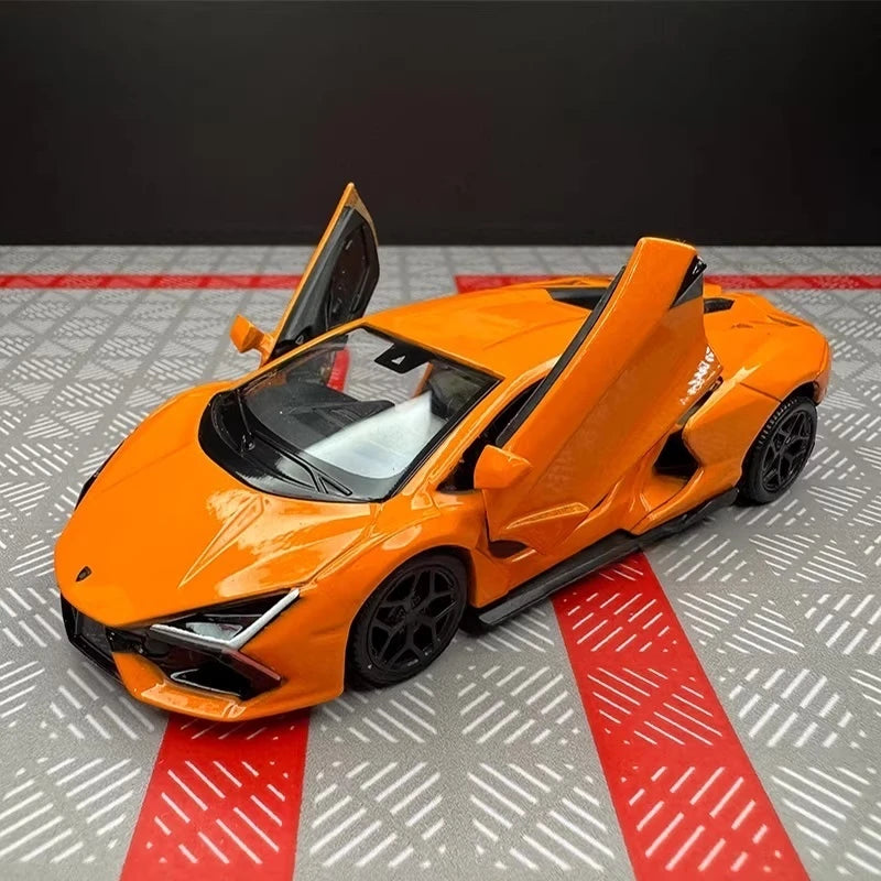 [TOY] 1:36 Lamborghini 2023 Revuelto Orange Model Car Die-Cast