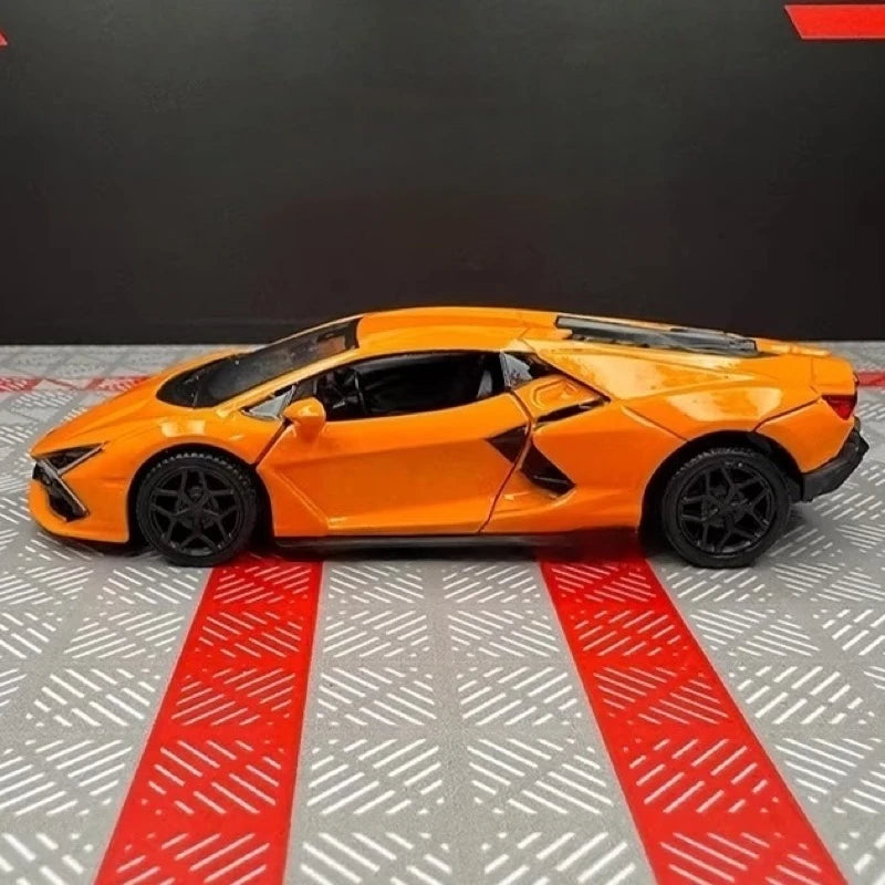 [TOY] 1:36 Lamborghini 2023 Revuelto Orange Model Car Die-Cast