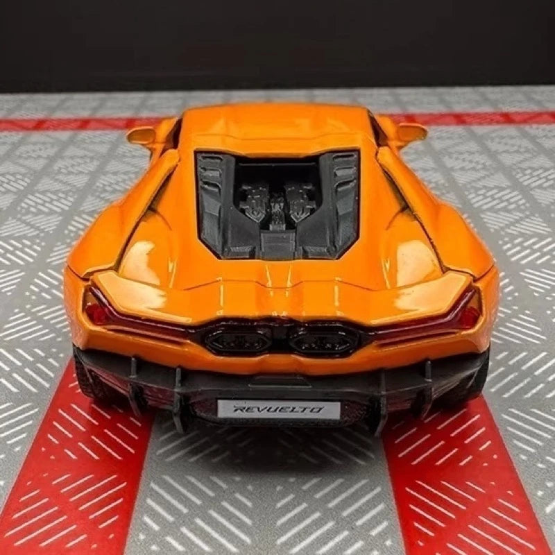 [TOY] 1:36 Lamborghini 2023 Revuelto Orange Model Car Die-Cast