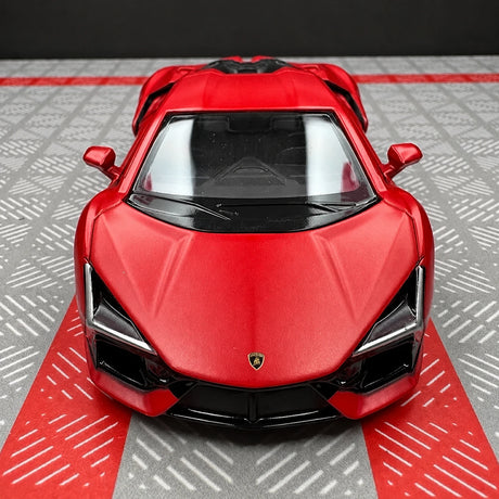 Lamborghini 2023 Revuelto أحمر 1:36 – نموذج عرض معدني مصبوب
