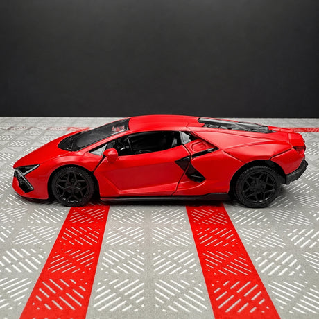 Lamborghini 2023 Revuelto أحمر 1:36 – نموذج عرض معدني مصبوب