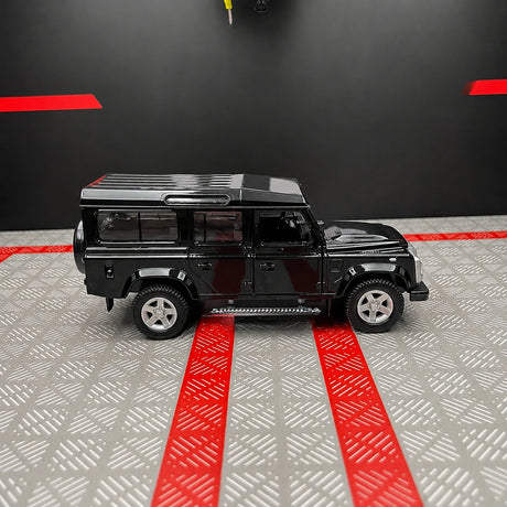 [TOY] 1:36 Land Rover 1990 Defender 110 nero modellino di auto Die-Cast