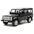 [TOY] 1:36 Land Rover 1990 Defender 110 zwart modelauto Die-Cast