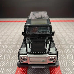 [TOY] 1:36 Land Rover 1990 Defender 110 Black Model Car Die-Cast