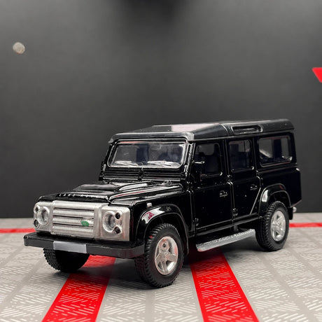 [TOY] 1:36 Land Rover 1990 Defender 110 nero modellino di auto Die-Cast