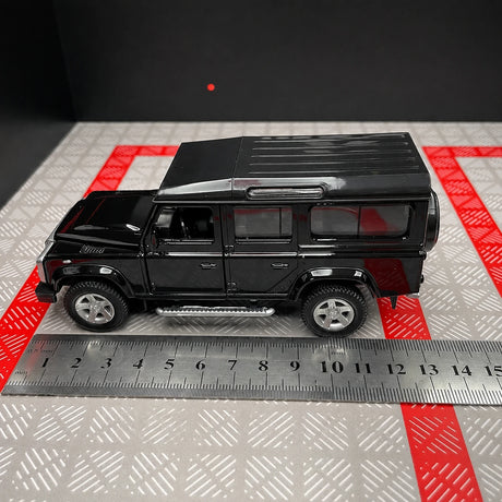 [TOY] 1:36 Land Rover 1990 Defender 110 nero modellino di auto Die-Cast