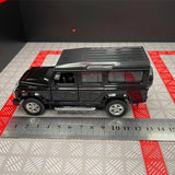 [TOY] 1:36 Land Rover 1990 Defender 110 zwart modelauto Die-Cast