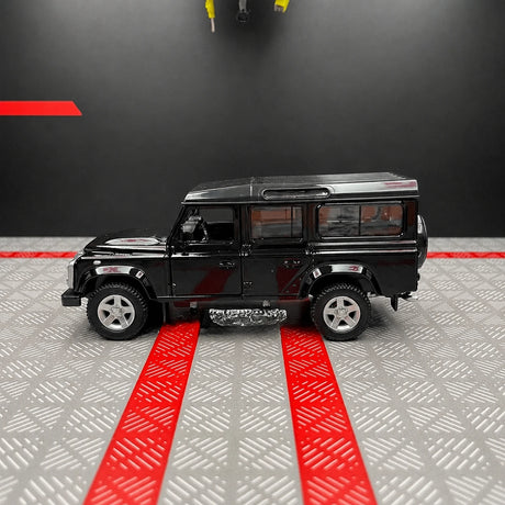 [TOY] 1:36 Land Rover 1990 Defender 110 nero modellino di auto Die-Cast