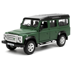 [TOY] 1:36 Land Rover 1990 Defender 110 Matte Green Model Car Die-Cast